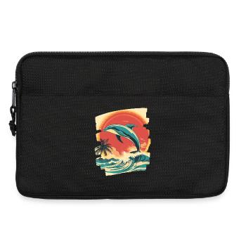 Dauphin - Sacoche pour ordinateur portable 13 pouces - noir - Devant
