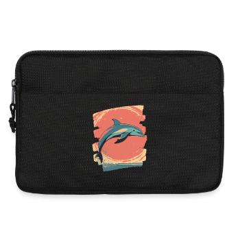 Dauphin - Sacoche pour ordinateur portable 13 pouces - noir - Devant