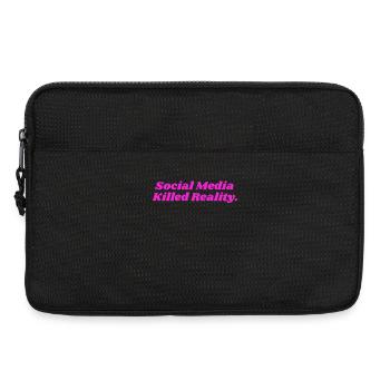 SOCIAL MEDIA KILLED REALITY DAMEN - Laptoptasche 13" - Schwarz - Vorne