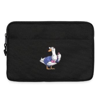 Ente Sekretärin Telefon Büro - Laptoptasche 13" - Schwarz - Vorne