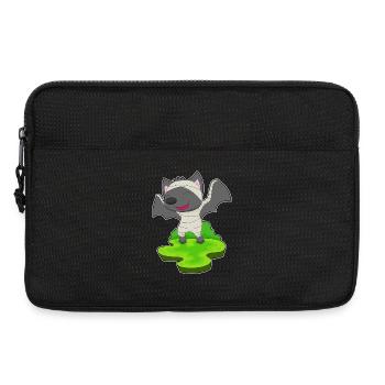 Fledermaus Halloween Mumie - Laptoptasche 13" - Schwarz - Vorne