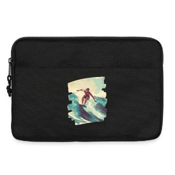 Surfer - Laptoptasche 13" - Schwarz - Vorne