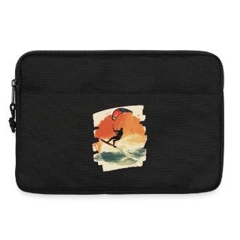 Kitesurfers - Laptop bag 13" - black - Front