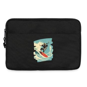 Kitesurfers - Laptop bag 13" - black - Front