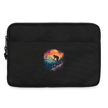 VTT Synthwave - Sacoche pour ordinateur portable 13 pouces - noir - Devant