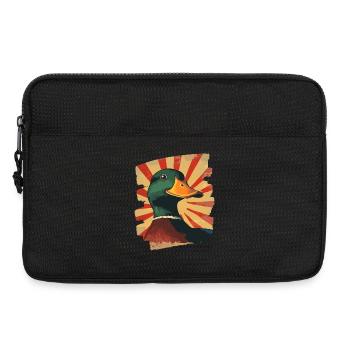 ferme de canards - Sacoche pour ordinateur portable 13 pouces - noir - Devant