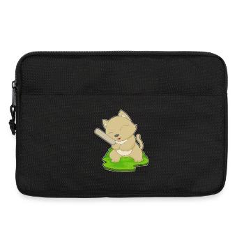 Cat Cricket Cricket Bats - Laptop bag 13" - black - Front