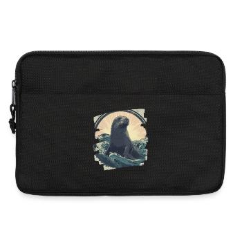 Robbe - Laptoptasche 13" - Schwarz - Vorne