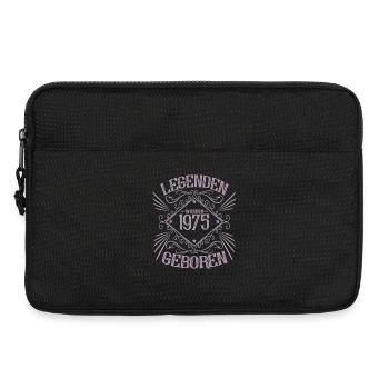 Geburtstag Legenden von 1975 Vintage Design - Laptoptasche 13" - Schwarz - Vorne