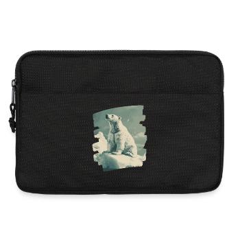 Eisbär - Laptoptasche 13" - Schwarz - Vorne