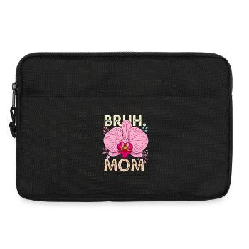 Brew Mom Orchid - Laptop bag 13" - black - Front