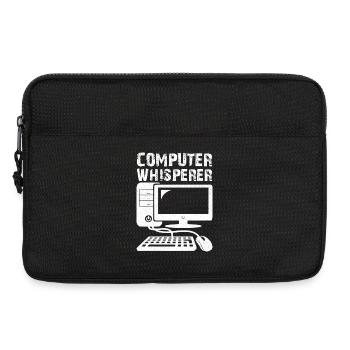 Computer Whisperer - Laptop bag 13" - black - Front