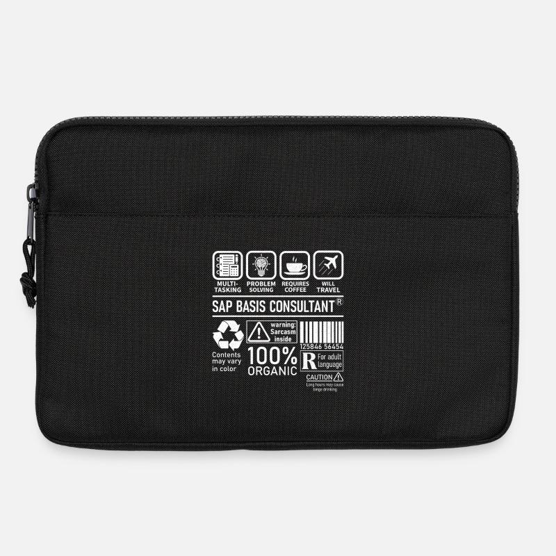 Sap Basis Consultant multi tasking problem solving - Laptoptasche 13" - Schwarz