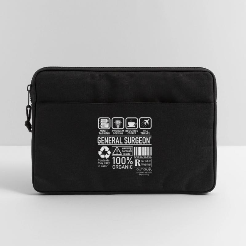 General Surgeon multi tasking problem solving Laptop bag 13"