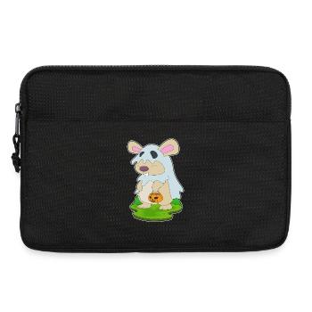 Hase Halloween Geist - Laptoptasche 13" - Schwarz - Vorne