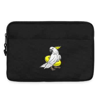 Nage de perroquets Ring Été - Sacoche pour ordinateur portable 13 pouces - noir - Devant