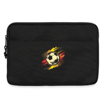 Football Vintage - Sacoche pour ordinateur portable 13 pouces - noir - Devant