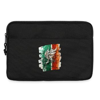Drapeau italien Italie - Sacoche pour ordinateur portable 13 pouces - noir - Devant