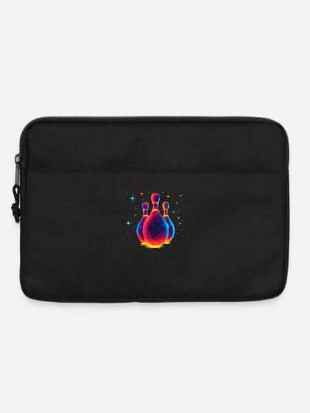 Oldschool Bowling - Laptoptasche 13" - Schwarz