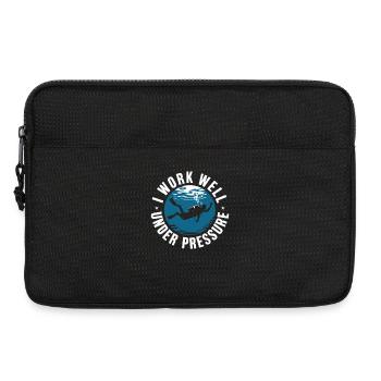 Plongée Je travaille bien sous pression Plongeur Plongée - Sacoche pour ordinateur portable 13 pouces - noir - Devant