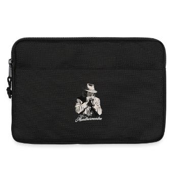 Ich spiele Mundharmonika Spieler - Laptoptasche 13" - Schwarz - Vorne