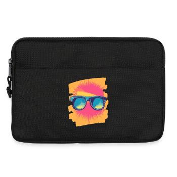 Sonnenbrille Sommer - Laptoptasche 13" - Schwarz - Vorne