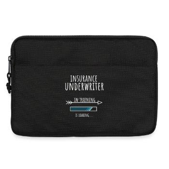 Insurance Underwriter in Ausbildung Beruf Geschenk - Laptoptasche 13" - Schwarz - Vorne