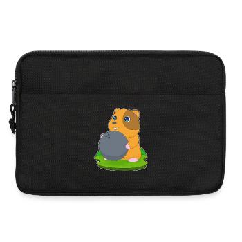 Hamster Bowling Boule de bowling - Sacoche pour ordinateur portable 13 pouces - noir - Devant