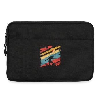 Volley-ball vintage - Sacoche pour ordinateur portable 13 pouces - noir - Devant