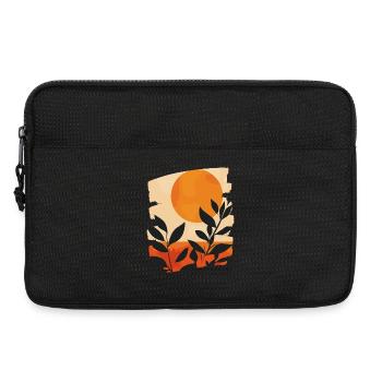 Summer Sun - Laptop bag 13" - black - Front