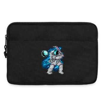 Baseball Astronaut - Laptoptasche 13" - Schwarz - Vorne