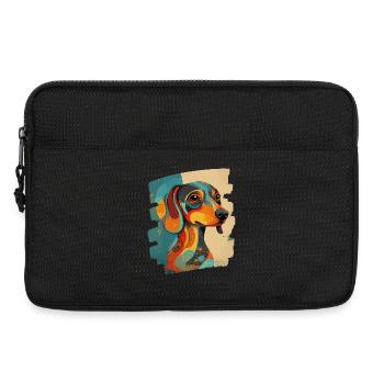 Teckel - Sacoche pour ordinateur portable 13 pouces - noir - Devant