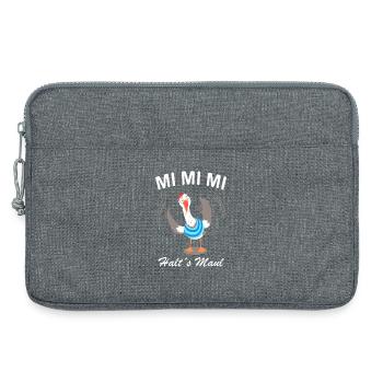 MI Mi Mi Shut Up - Laptop bag 13" - heather grey - Front