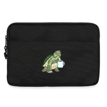 Turtle Coffee Mug - Laptop bag 13" - black - Front