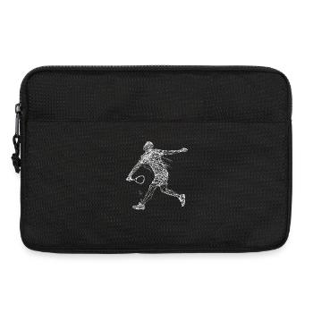Badminton Drawing - Laptop bag 13" - black - Front