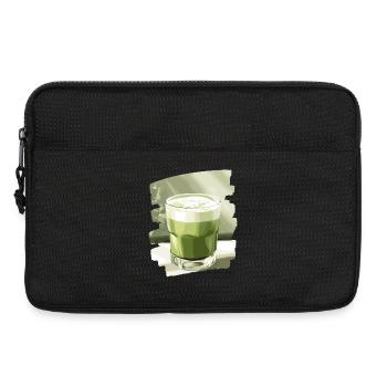 Matcha Latte Lover Green Tea - Laptop bag 13" - black - Front