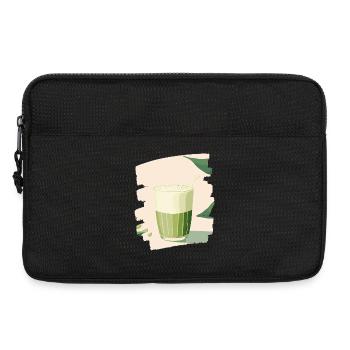 Matcha Latte Lover Green Tea - Laptop bag 13" - black - Front
