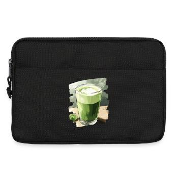 Matcha Latte Lover Green Tea - Laptop bag 13" - black - Front