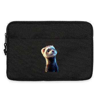 Furet Furet Putois Martre Belette Mignon Furet - Sacoche pour ordinateur portable 13 pouces - noir - Devant