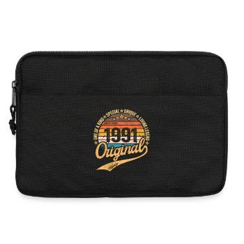 Retro Vintage geboren im Jahr 1991 – Jahrgang 1991 - Laptoptasche 13" - Schwarz - Vorne