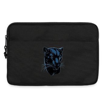 Panther Leopard Raubkatze Süße Großkatze Panter - Laptoptasche 13" - Schwarz - Vorne