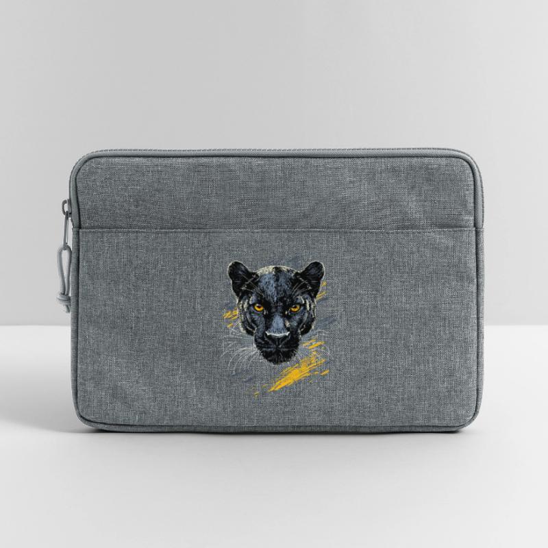Panther Leopard Raubkatze Süße Großkatze Panter Laptoptasche 13"