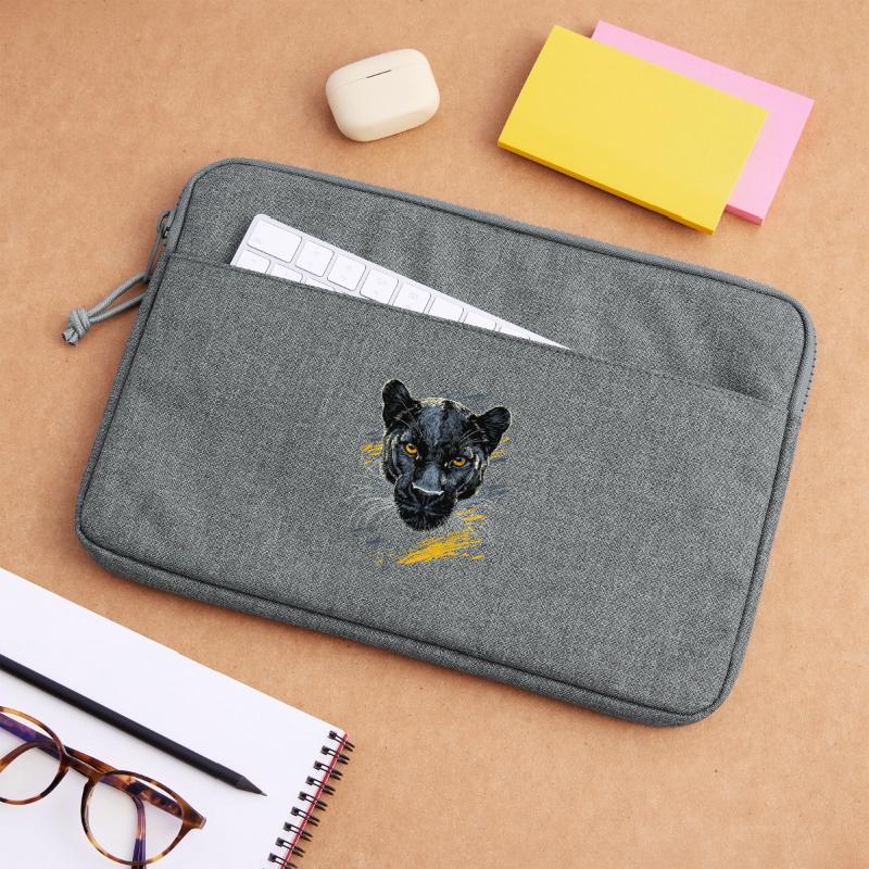 Panther Leopard Raubkatze Süße Großkatze Panter Laptoptasche 13"