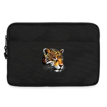 Jaguar Raubkatze Panther Wilde Katze Süßer Jaguar - Laptoptasche 13" - Schwarz - Vorne