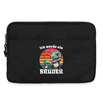 Nachwuchs Verkünden | Ich Werde Großer Bruder 2027 - Laptoptasche 13" - Schwarz - Vorne