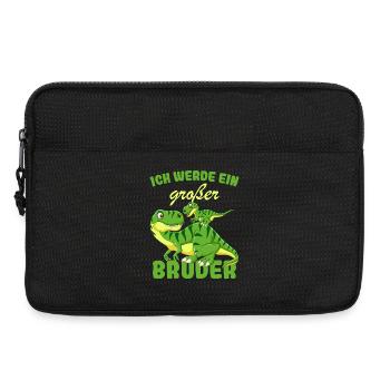 Nachwuchs Verkünden | Ich Werde Großer Bruder 2027 - Laptoptasche 13" - Schwarz - Vorne