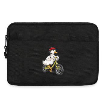 Vélo canard - Sacoche pour ordinateur portable 13 pouces - noir - Devant