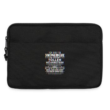 ich bin ein stolzer chef tolle mitarbeiter trippy - Laptoptasche 13" - Schwarz - Vorne