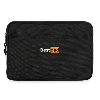 bester papa best dad - Laptoptasche 13" - Schwarz - Vorne