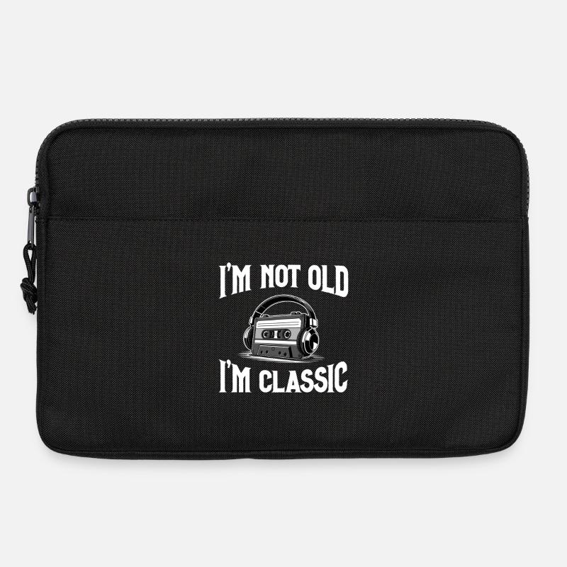 I’m Not Old – I’m Classic Kassettenplayer - Laptoptasche 13" - Schwarz